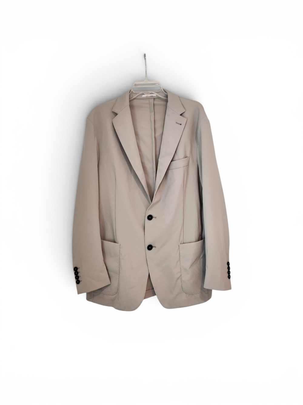 Fradi St. Jacket Techno Performance Beige Sport Coat Tailored Two-Button Blazer
